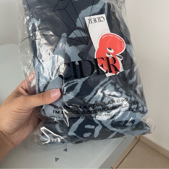 Plus 12-14 blue print stretchy dress - Picture 5 of 6